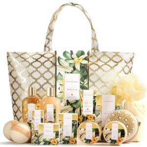 Luxurious Vanilla Spa Gift Basket